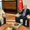 Cumhurbaşkanı Erdoğan, Mehmet Görmez'i kabul etti Cumhurbaşkanı Erdoğan, Mehmet Görmez'i kabul etti