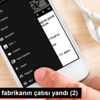 Gebze de fabrikanın çatısı yandı (2)