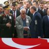 Devlet erkanı şehit cenazesinde