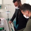 Bursasporlu futbolculardan anlamlı ziyaret Bursasporlu futbolculardan anlamlı ziyaret