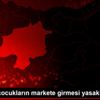 Sivas ta çocukların markete girmesi yasaklandı Sivas ta çocukların markete girmesi yasaklandı
