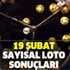 19 Şubat Sayısal Loto çekiliş sonuçları sorgulama! Sayısal'da haftanın kazanan numaraları açıklandı
