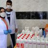 Meslek lisesinden günde 6 ton dezenfektan üretiyorlar Meslek lisesinden günde 6 ton dezenfektan üretiyorlar