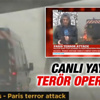 Charlie Hebdo zanlıları ile polis arasında kovalamaca İZLE