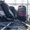 İsviçre'de tren kazası İsviçre'de tren kazası