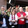Gazişehir Gaziantep'e coşkulu karşılama Gazişehir Gaziantep'e coşkulu karşılama