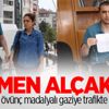 Devlet övünç madalyalı gaziye trafikte dayak Devlet övünç madalyalı gaziye trafikte dayak