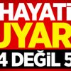 İstanbul için hayati uyarı: 34 değil, 53