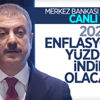 Şahap Kavcıoğlu, enflasyonda 2023 hedefini açıkladı Şahap Kavcıoğlu, enflasyonda 2023 hedefini açıkladı