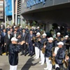 Başkan Hazinedar Başkan Topbaş’ı bando ile karşıladı Başkan Hazinedar Başkan Topbaş’ı bando ile karşıladı