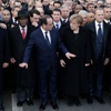 İsrail basını: Netanyahu, Hollande'a rağmen yürüyüşe katıldı İsrail basını: Netanyahu, Hollande'a rağmen yürüyüşe katıldı