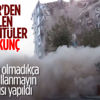 İzmir’de 7 katlı binanın çöküş anı