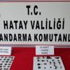 Hatay’da tarihi eser operasyonu Hatay’da tarihi eser operasyonu