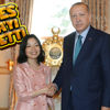 Erdoğan, Japonya Prensesi'ni kabul etti