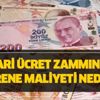 Asgari ücret brüt ve net kaç TL oldu? İşte asgari ücret zammı son haber - Asgari ücret zammının işverene maliyeti nedir?