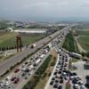 Bayram tatili başladı: Trafik durma noktasında Bayram tatili başladı: Trafik durma noktasında