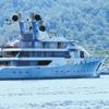 Rus milyarder Leonid Mikhelson, lüks yatıyla Marmaris'e geldi
