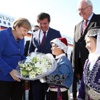 Merkel G-20 zirvesi için Antalya'da Merkel G-20 zirvesi için Antalya'da
