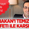 Başbakan'ı Temizlikçi Üniformasıyla Karşıladı Başbakan'ı Temizlikçi Üniformasıyla Karşıladı