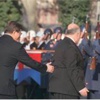Ankara'daki törende ilginç görüntü! Ankara'daki törende ilginç görüntü!