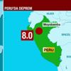 Son dakika... Peru'da 8 büyüklüğünde deprem