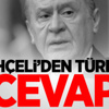 Devlet Bahçeli'den Tuğrul Türkeş'e yanıt