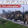 Suriye sınırına askeri sevkiyat sürüyor Suriye sınırına askeri sevkiyat sürüyor