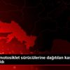 Muğla da motosiklet sürücülerine dağıtılan kasklarla ... Muğla da motosiklet sürücülerine dağıtılan kasklarla ...