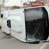 Sivas'ta askeri midibüs devrildi Sivas'ta askeri midibüs devrildi