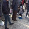 Zabıtaya kızdı, terazisini parçaladı Zabıtaya kızdı, terazisini parçaladı