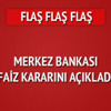 Merkez Bankası faiz indirdi Merkez Bankası faiz indirdi