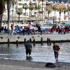 Marmaris te ocakta bahar havası; sahil ve parklar ... Marmaris te ocakta bahar havası; sahil ve parklar ...