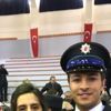 Polis adayından mezuniyet töreninde evlenme teklifi Polis adayından mezuniyet töreninde evlenme teklifi