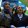 Sümeyye Erdoğan'ın da katıldığı eylemde gerginlik Sümeyye Erdoğan'ın da katıldığı eylemde gerginlik