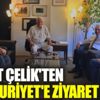 ﻿Ahmet Çelik'ten Cumhuriyet'e ziyaret
