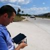 Karabük te drone lu emniyet kemeri uygulaması Karabük te drone lu emniyet kemeri uygulaması