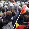 Valilik anmaya izin vermedi, polis ile göstericiler karşı karşıya geldi