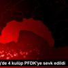 Süper Lig de 4 kulüp PFDK ye sevk edildi Süper Lig de 4 kulüp PFDK ye sevk edildi