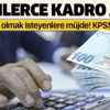 Memur olmak isteyenler dikkat! On binlerce memur alımı ilanı açıldı Memur olmak isteyenler dikkat! On binlerce memur alımı ilanı açıldı