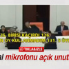 Deniz Baykal mikrofonu açık unuttu Deniz Baykal mikrofonu açık unuttu