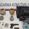 Ağrı'da jandarmadan tarihi eser operasyonu Ağrı'da jandarmadan tarihi eser operasyonu