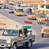 Üçüncü peşmerge birliği Kobani'ye geçti Üçüncü peşmerge birliği Kobani'ye geçti