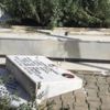 15 Temmuz şehidi ikiz polislerin mezarlarına alçak saldırı