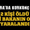 Ankara'da korkunç kaza! Zafer Çağlayan'ın oğlu yaralandı