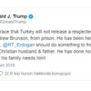 Trump'tan Türkiye'ye tepki: Erdoğan bir şey yapmalı
