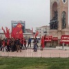 Taksim'e otelden girdiler! Taksim'e otelden girdiler!