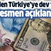 Türkiye'ye dev yatırım! Resmen açıklandı