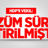 HDP'li vekil: Çözüm süreci bitirilmiştir HDP'li vekil: Çözüm süreci bitirilmiştir