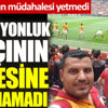 ﻿Şampiyonluk maçının stresine dayanamadı