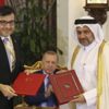 Katar ile 7 anlaşma imzalandı